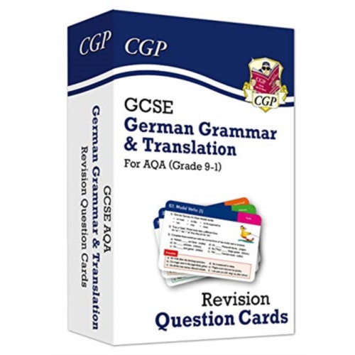 Coordination Group Publications Ltd (CGP) GCSE AQA German: Grammar & Translation Revision Question Cards (For exams in 2025) (inbunden, eng)