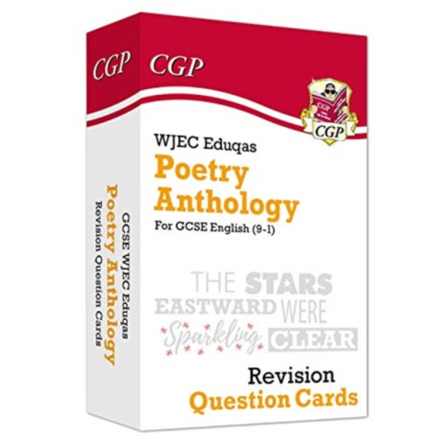 Coordination Group Publications Ltd (CGP) GCSE English WJEC Eduqas Poetry Anthology Revision Question Cards (For exams in 2026) (inbunden, eng)