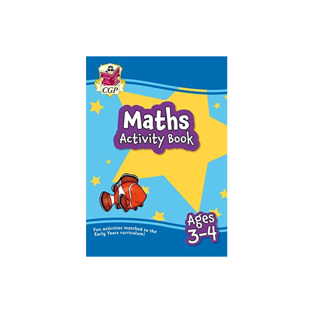 Produktbild för Maths Activity Book for Ages 3-4 (Preschool) (häftad, eng)