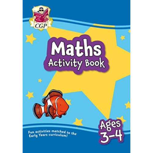 Coordination Group Publications Ltd (CGP) Maths Activity Book for Ages 3-4 (Preschool) (häftad, eng)