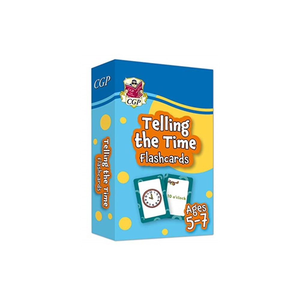 Produktbild för Telling the Time Flashcards for Ages 5-7 (inbunden, eng)