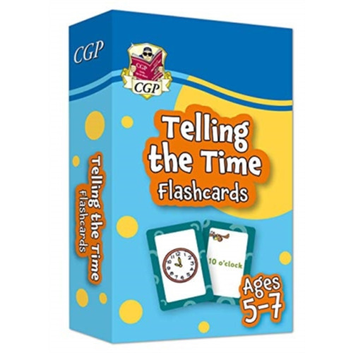 Coordination Group Publications Ltd (CGP) Telling the Time Flashcards for Ages 5-7 (inbunden, eng)