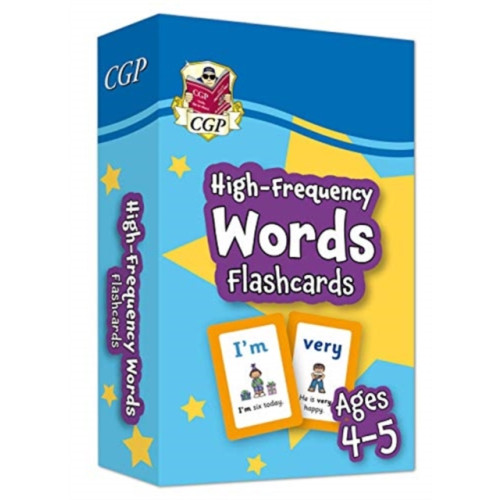 Coordination Group Publications Ltd (CGP) High-Frequency Words Flashcards for Ages 4-5 (Reception) (inbunden, eng)