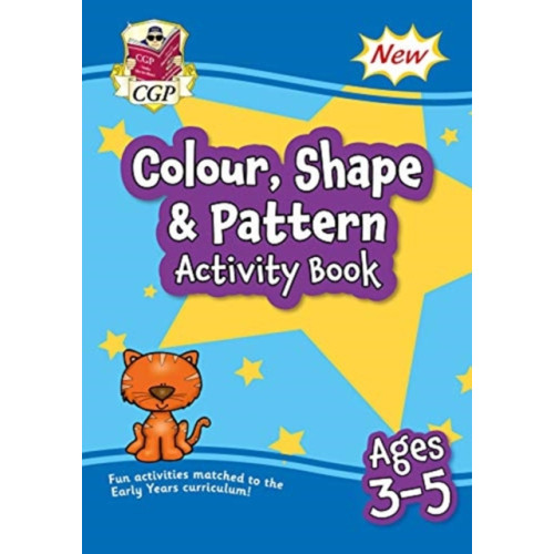 Coordination Group Publications Ltd (CGP) Colour, Shape & Pattern Maths Activity Book for Ages 3-5 (häftad, eng)