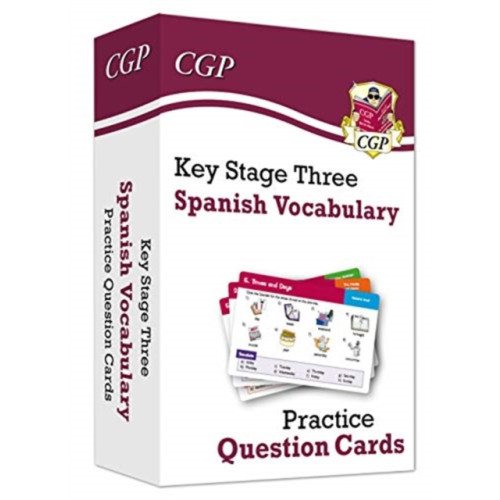 Coordination Group Publications Ltd (CGP) KS3 Spanish: Vocabulary Practice Question Cards (inbunden, eng)