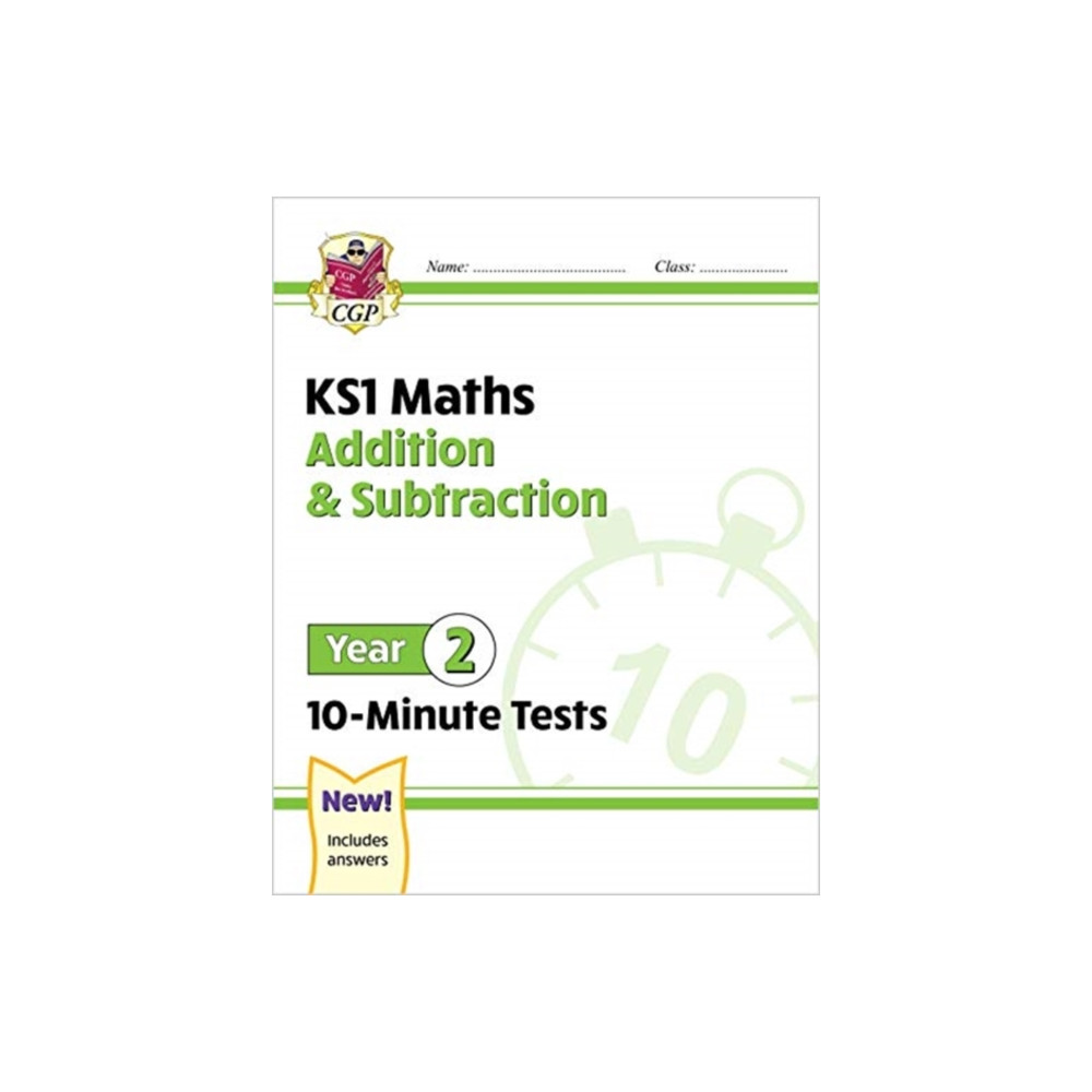 Produktbild för KS1 Year 2 Maths 10-Minute Tests: Addition and Subtraction (häftad, eng)