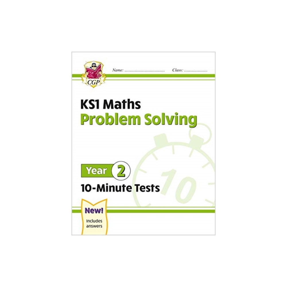 Produktbild för KS1 Year 2 Maths 10-Minute Tests: Problem Solving (häftad, eng)