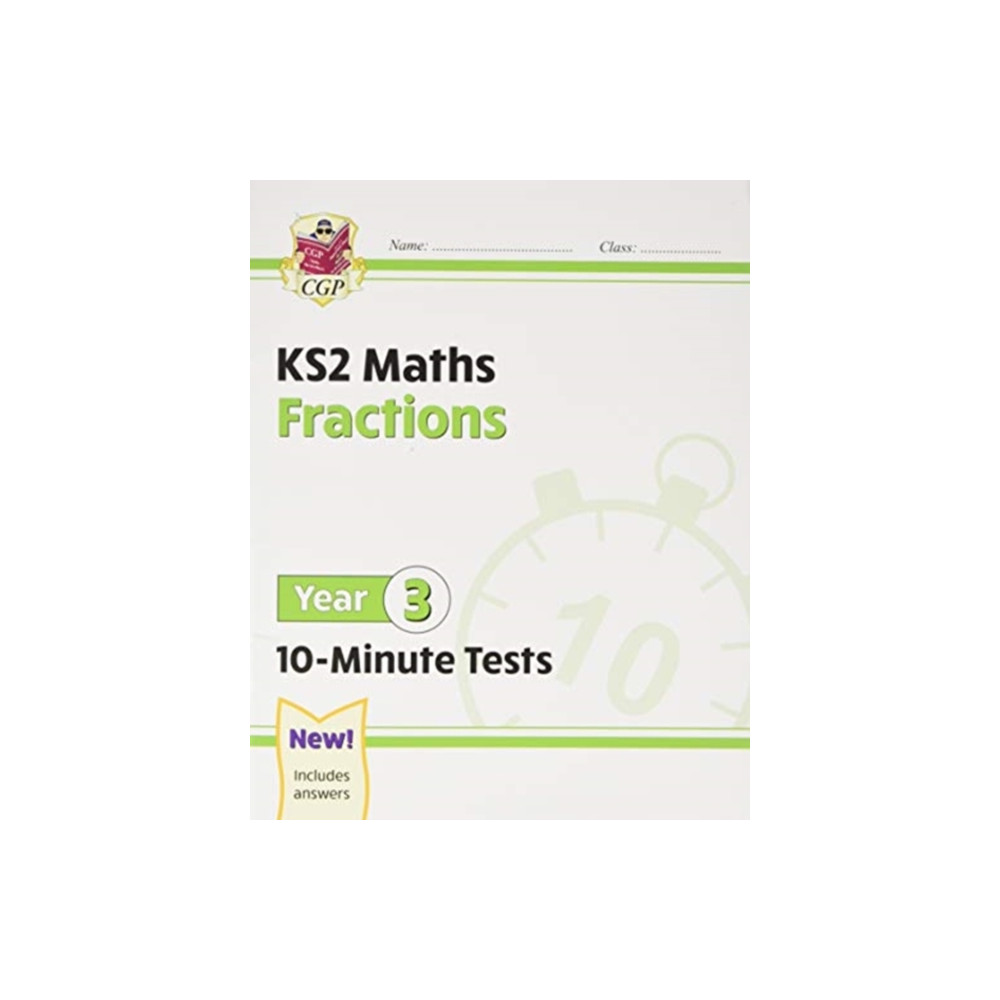 Produktbild för KS2 Year 3 Maths 10-Minute Tests: Fractions (häftad, eng)