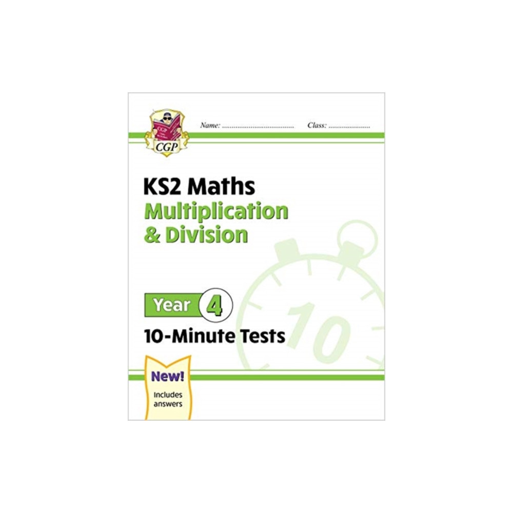 Produktbild för KS2 Year 4 Maths 10-Minute Tests: Multiplication & Division (häftad, eng)