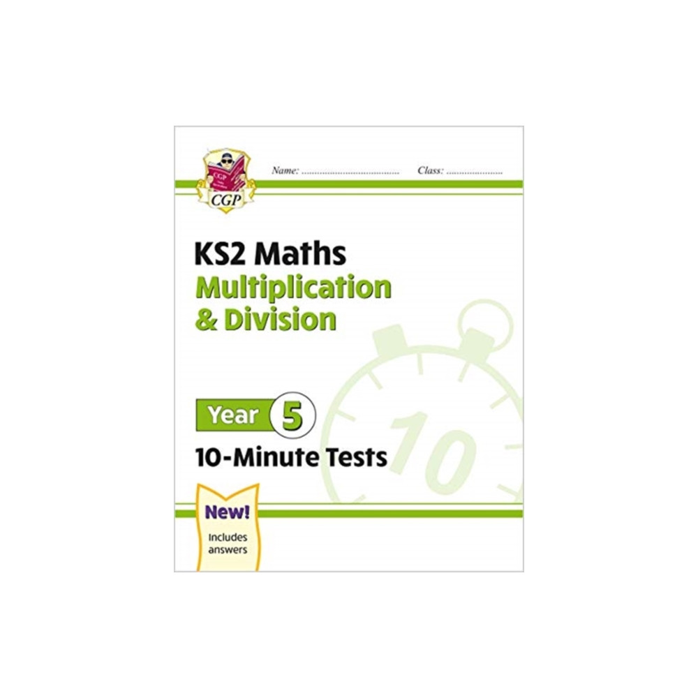 Produktbild för KS2 Year 5 Maths 10-Minute Tests: Multiplication & Division (häftad, eng)