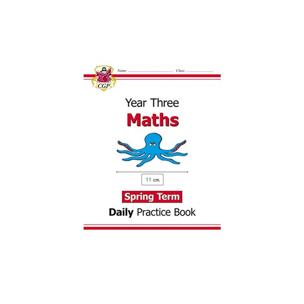 Produktbild för KS2 Maths Year 3 Daily Practice Book: Spring Term (häftad, eng)