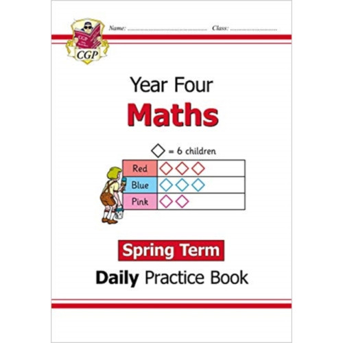 Coordination Group Publications Ltd (CGP) KS2 Maths Year 4 Daily Practice Book: Spring Term (häftad, eng)