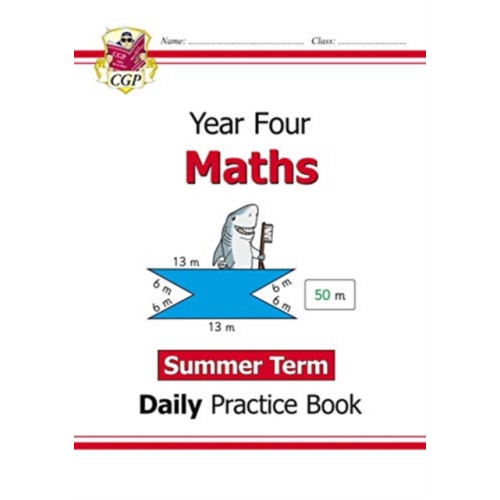 Coordination Group Publications Ltd (CGP) KS2 Maths Year 4 Daily Practice Book: Summer Term (häftad, eng)