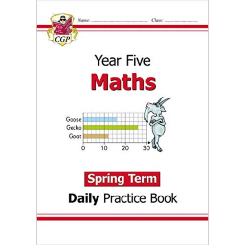 Coordination Group Publications Ltd (CGP) KS2 Maths Year 5 Daily Practice Book: Spring Term (häftad, eng)