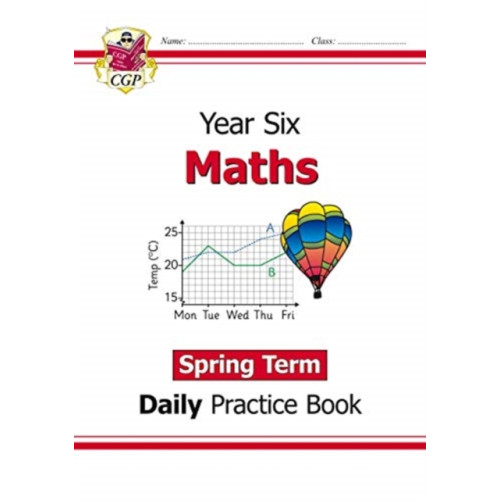 Coordination Group Publications Ltd (CGP) KS2 Maths Year 6 Daily Practice Book: Spring Term (häftad, eng)