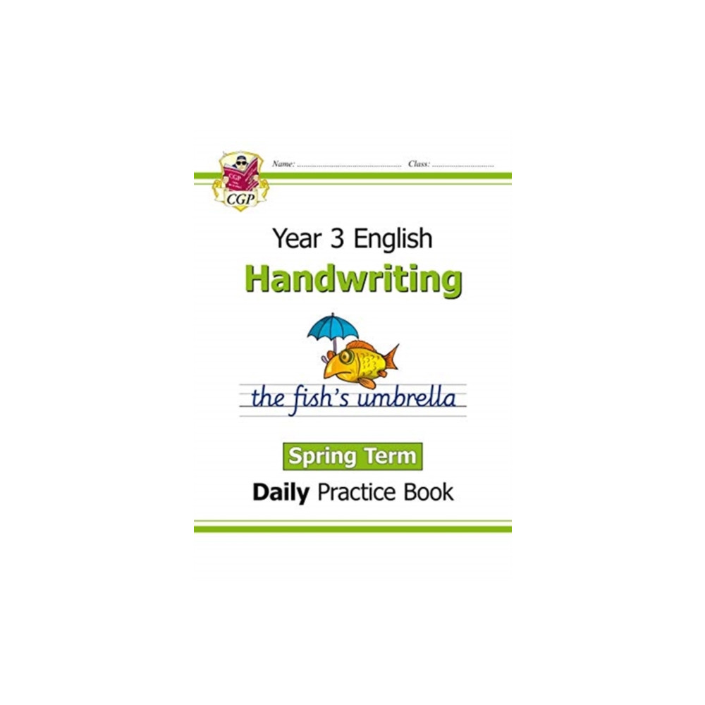 Produktbild för KS2 Handwriting Year 3 Daily Practice Book: Spring Term (häftad, eng)