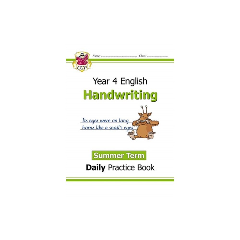 Produktbild för KS2 Handwriting Year 4 Daily Practice Book: Summer Term (häftad, eng)