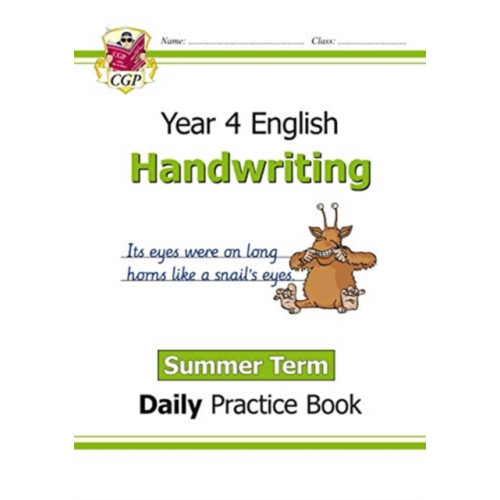 Coordination Group Publications Ltd (CGP) KS2 Handwriting Year 4 Daily Practice Book: Summer Term (häftad, eng)