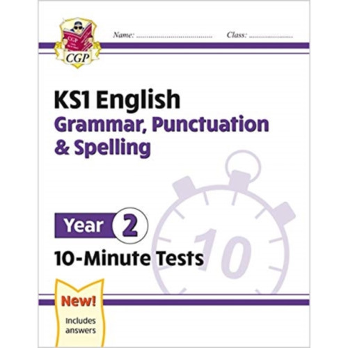 Coordination Group Publications Ltd (CGP) KS1 Year 2 English 10-Minute Tests: Grammar, Punctuation & Spelling (häftad, eng)