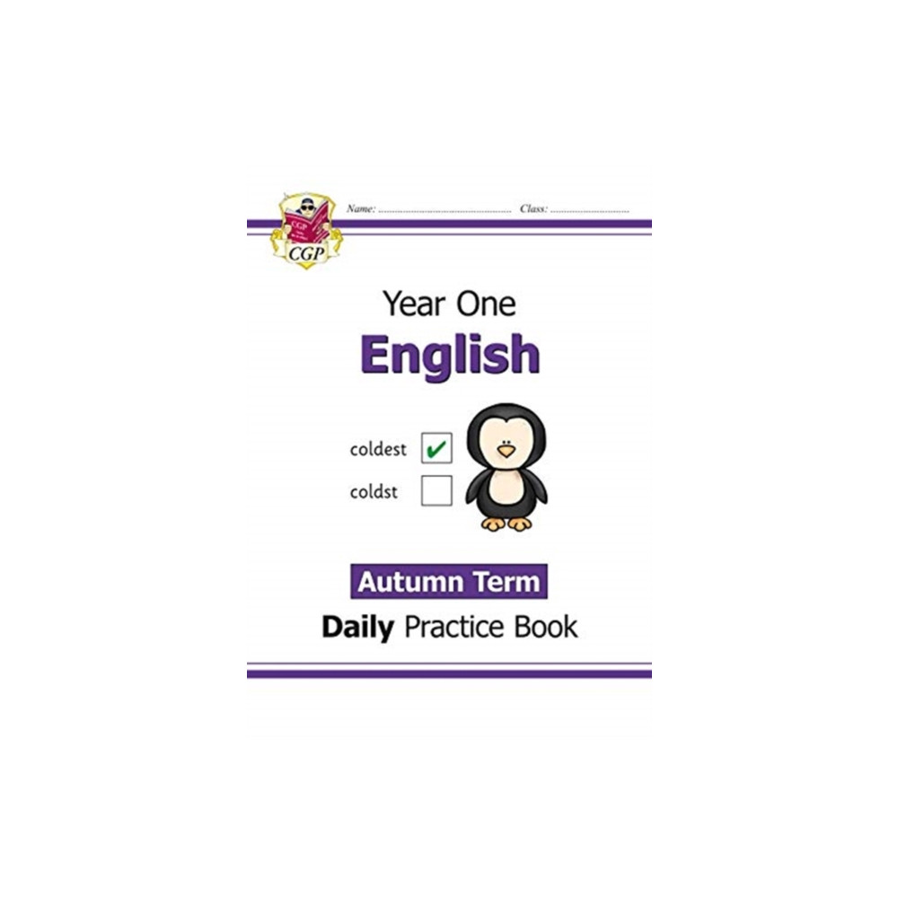 Produktbild för KS1 English Year 1 Daily Practice Book: Autumn Term (häftad, eng)