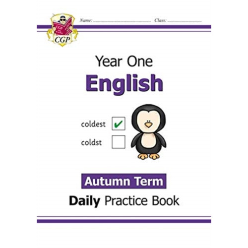 Coordination Group Publications Ltd (CGP) KS1 English Year 1 Daily Practice Book: Autumn Term (häftad, eng)