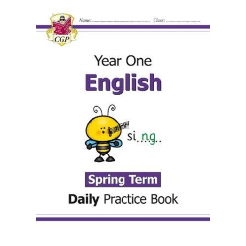 Coordination Group Publications Ltd (CGP) KS1 English Year 1 Daily Practice Book: Spring Term (häftad, eng)