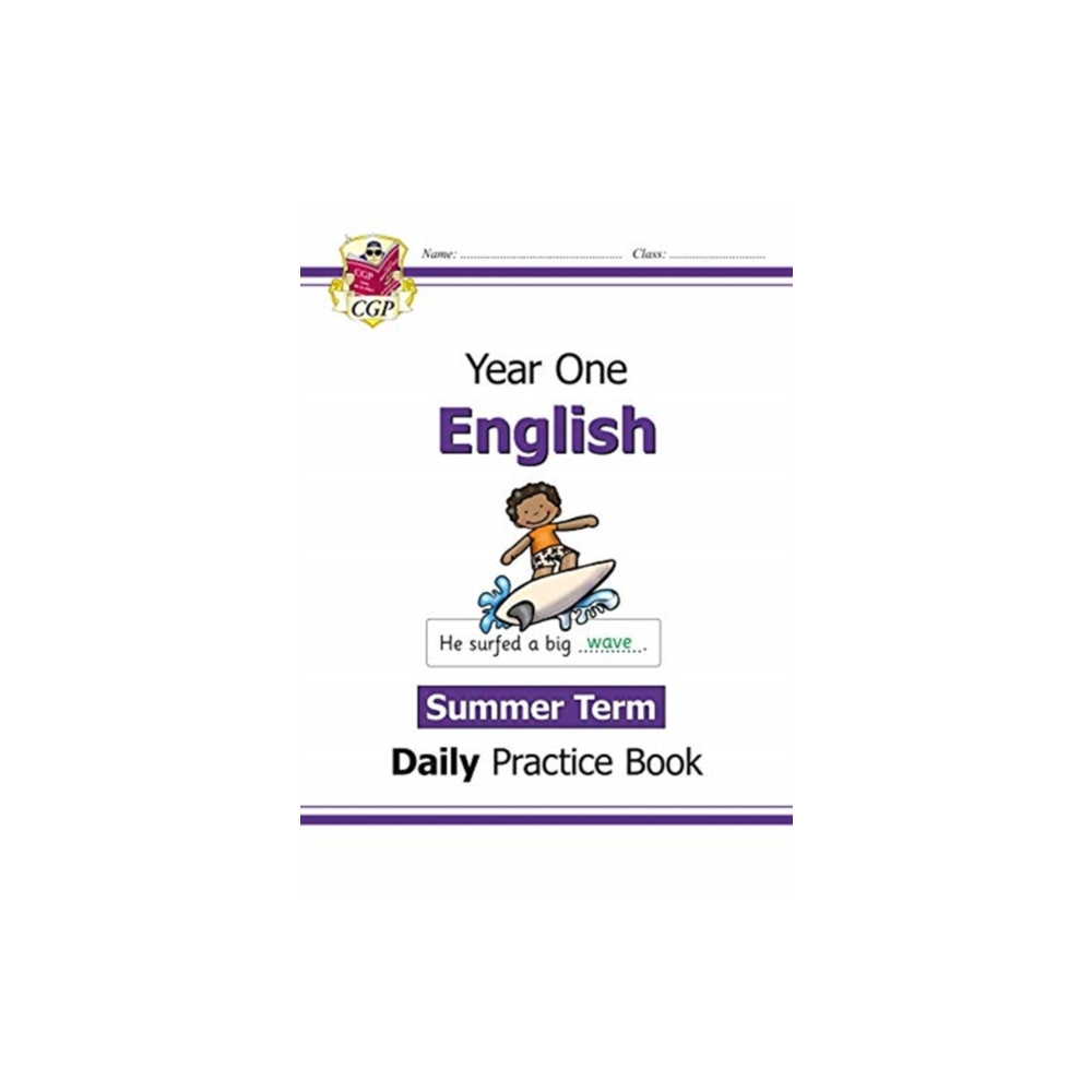 Produktbild för KS1 English Year 1 Daily Practice Book: Summer Term (häftad, eng)