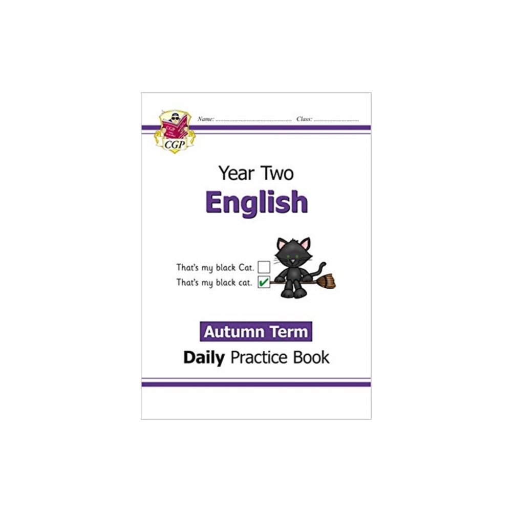 Produktbild för KS1 English Year 2 Daily Practice Book: Autumn Term (häftad, eng)