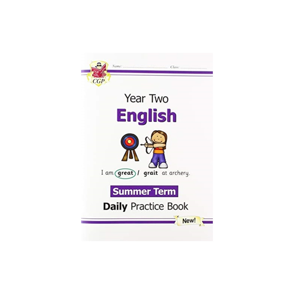 Produktbild för KS1 English Year 2 Daily Practice Book: Summer Term (häftad, eng)