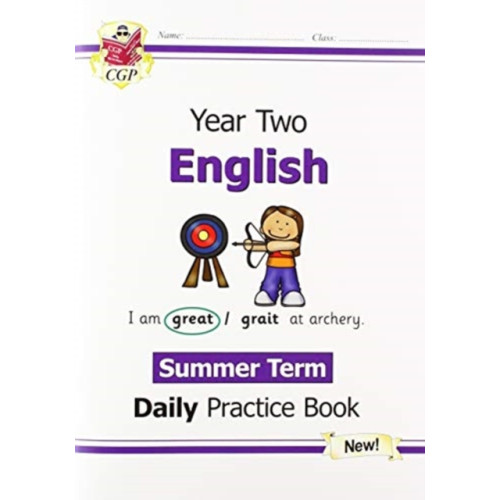 Coordination Group Publications Ltd (CGP) KS1 English Year 2 Daily Practice Book: Summer Term (häftad, eng)