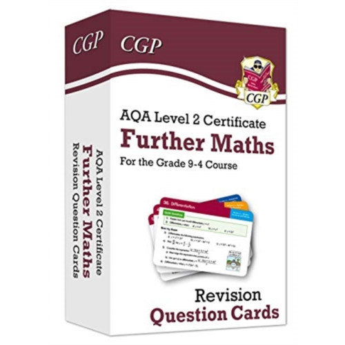 Coordination Group Publications Ltd (CGP) AQA Level 2 Certificate: Further Maths - Revision Question Cards (inbunden, eng)