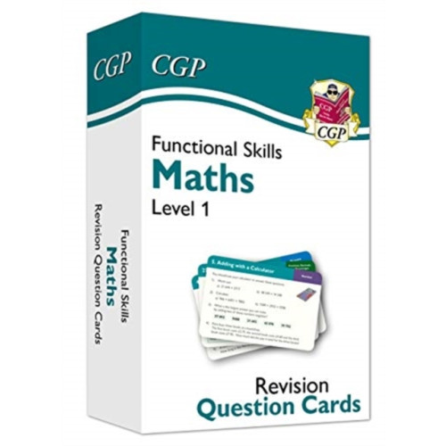Coordination Group Publications Ltd (CGP) Functional Skills Maths Revision Question Cards - Level 1 (inbunden, eng)