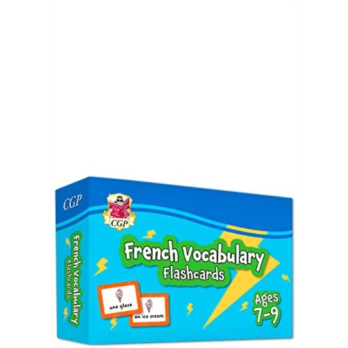 Coordination Group Publications Ltd (CGP) French Vocabulary Flashcards for Ages 7-9 (with Free Online Audio) (inbunden, eng)