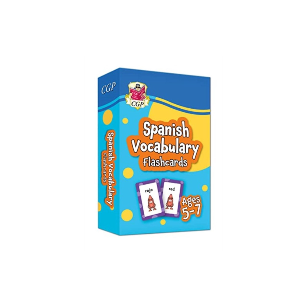 Produktbild för Spanish Vocabulary Flashcards for Ages 5-7 (with Free Online Audio) (inbunden, eng)