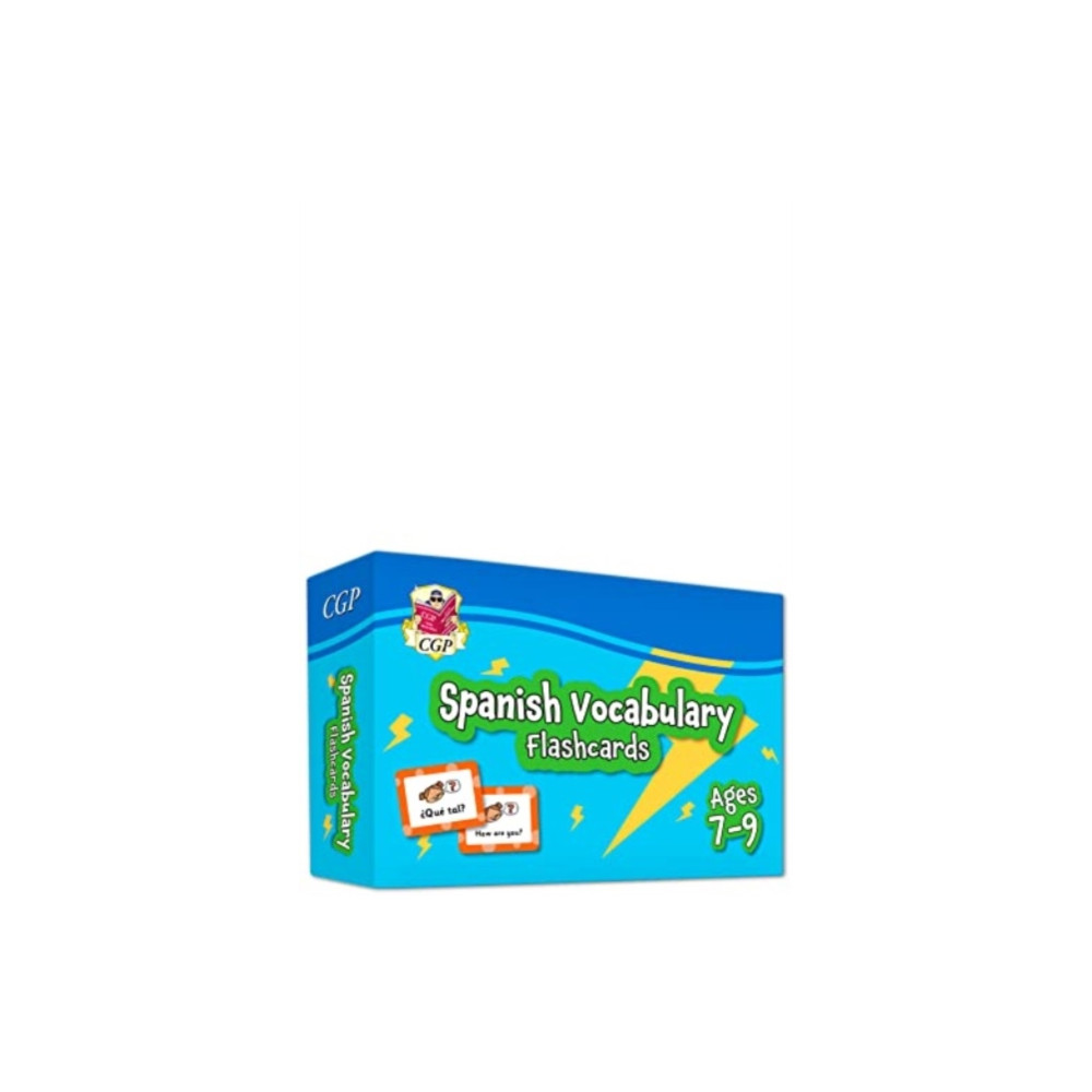 Produktbild för Spanish Vocabulary Flashcards for Ages 7-9 (with Free Online Audio) (inbunden, eng)