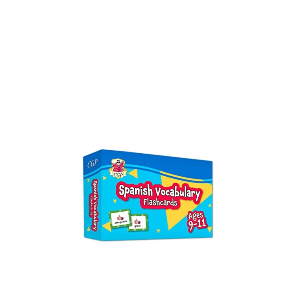Produktbild för Spanish Vocabulary Flashcards for Ages 9-11 (with Free Online Audio) (inbunden, eng)