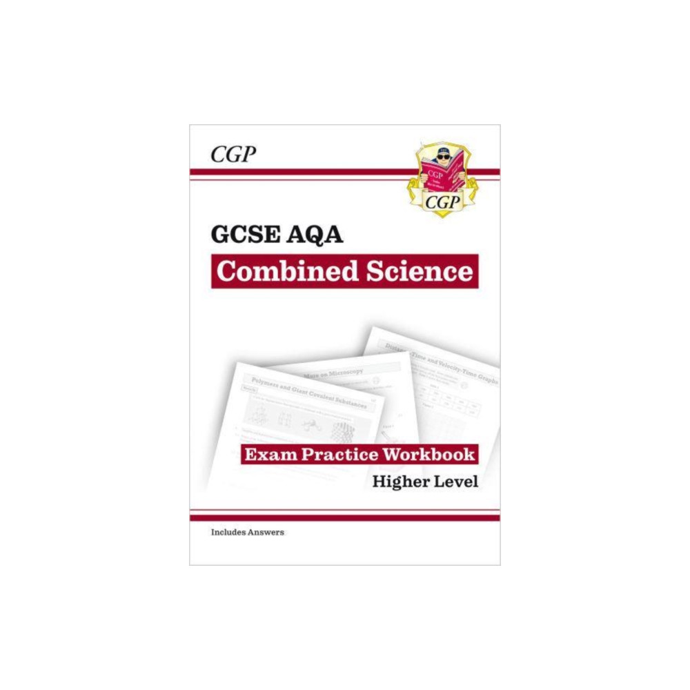 Produktbild för New GCSE Combined Science AQA Higher Exam Practice Workbook with CGP RevisionHub