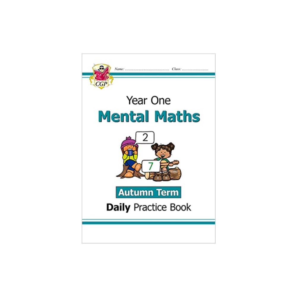 Produktbild för KS1 Mental Maths Year 1 Daily Practice Book: Autumn Term (häftad, eng)