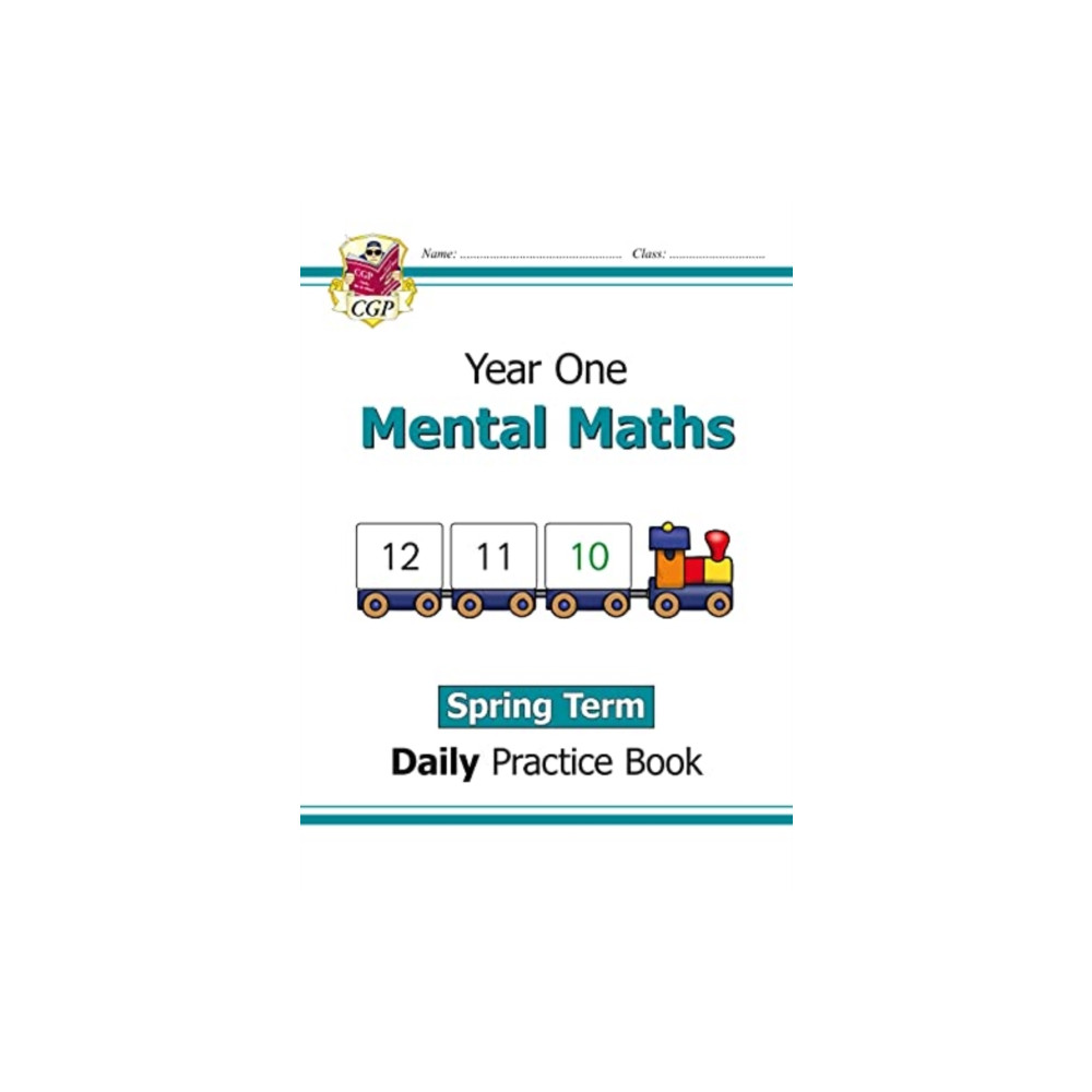 Produktbild för KS1 Mental Maths Year 1 Daily Practice Book: Spring Term (häftad, eng)