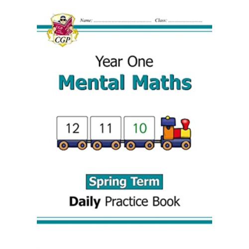 Coordination Group Publications Ltd (CGP) KS1 Mental Maths Year 1 Daily Practice Book: Spring Term (häftad, eng)