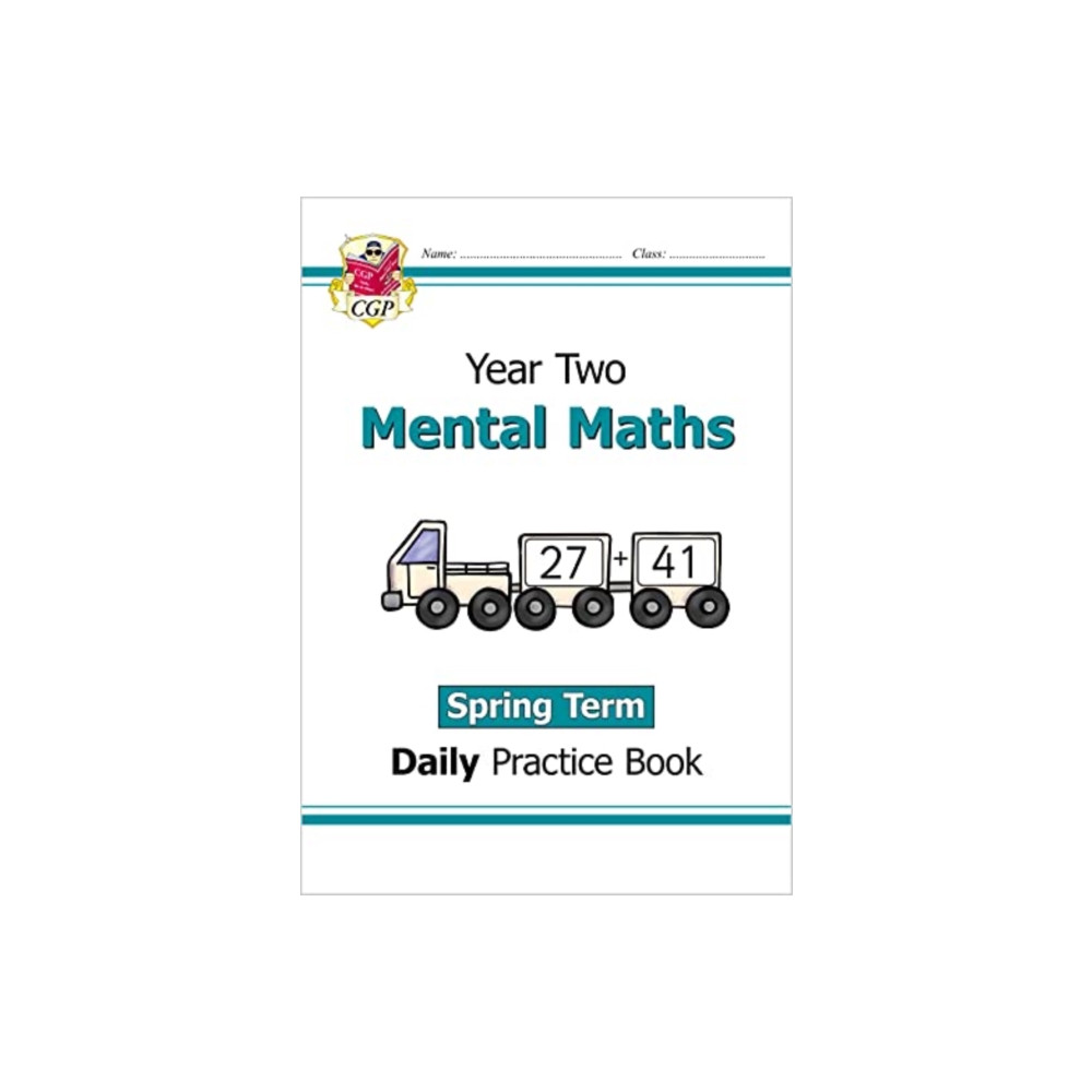 Produktbild för KS1 Mental Maths Year 2 Daily Practice Book: Spring Term (häftad, eng)