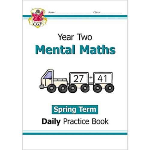 Coordination Group Publications Ltd (CGP) KS1 Mental Maths Year 2 Daily Practice Book: Spring Term (häftad, eng)
