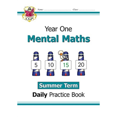 Coordination Group Publications Ltd (CGP) KS1 Mental Maths Year 1 Daily Practice Book: Summer Term (häftad, eng)