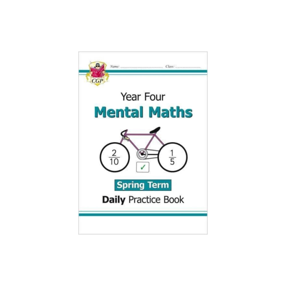 Produktbild för KS2 Mental Maths Year 4 Daily Practice Book: Spring Term (häftad, eng)