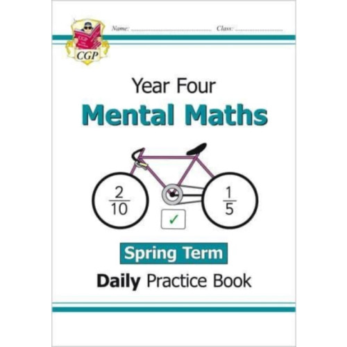 Coordination Group Publications Ltd (CGP) KS2 Mental Maths Year 4 Daily Practice Book: Spring Term (häftad, eng)