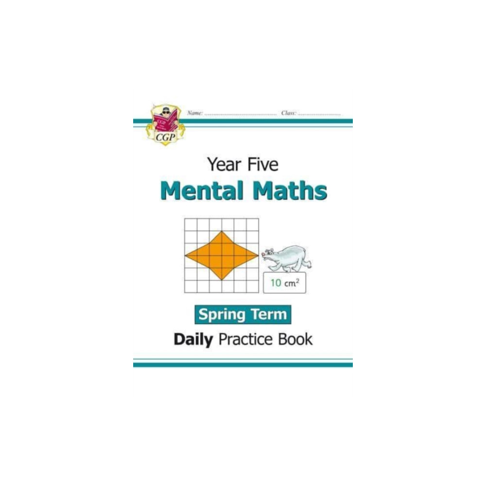 Produktbild för KS2 Mental Maths Year 5 Daily Practice Book: Spring Term (häftad, eng)