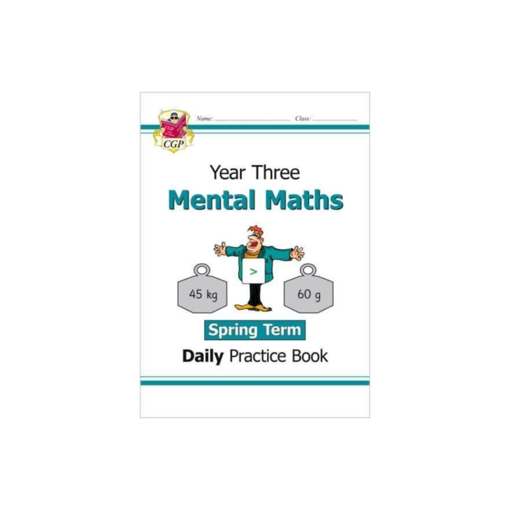 Produktbild för KS2 Mental Maths Year 3 Daily Practice Book: Spring Term (häftad, eng)