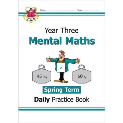 Coordination Group Publications Ltd (CGP) KS2 Mental Maths Year 3 Daily Practice Book: Spring Term (häftad, eng)