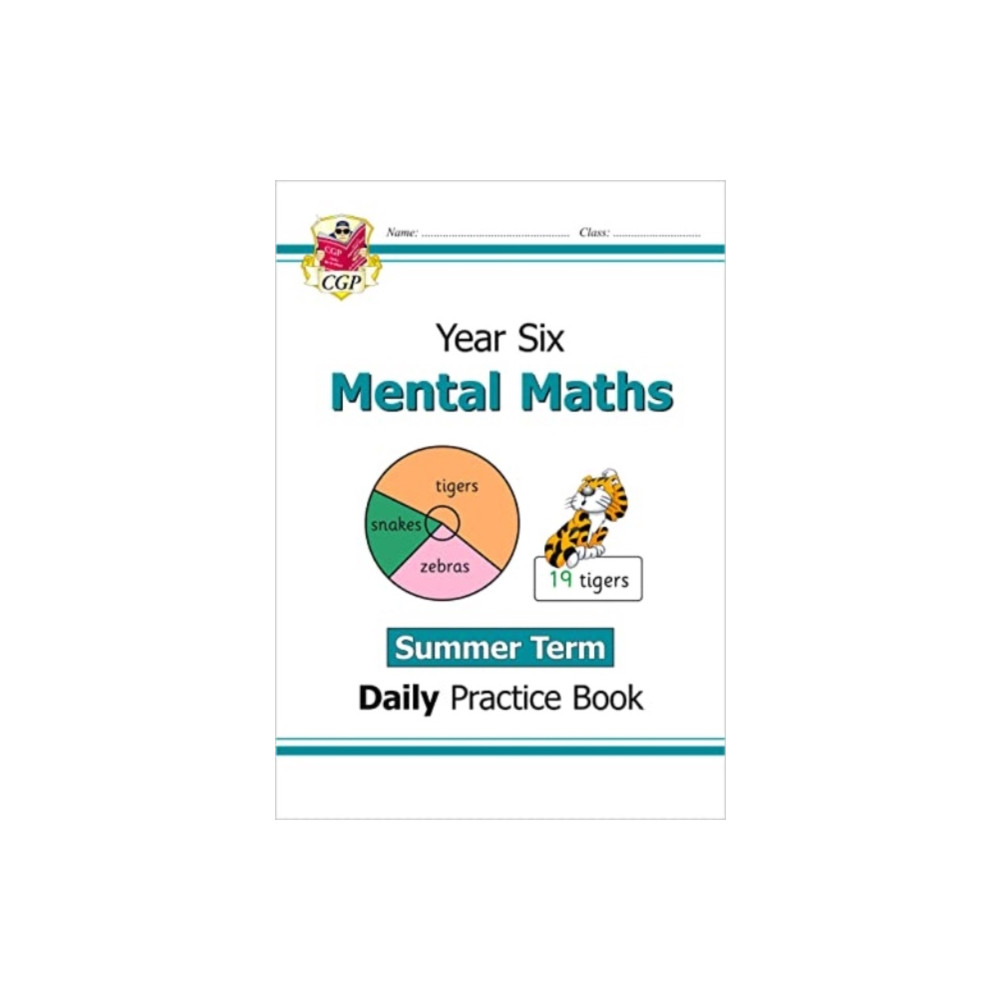 Produktbild för KS2 Mental Maths Year 6 Daily Practice Book: Summer Term (häftad, eng)