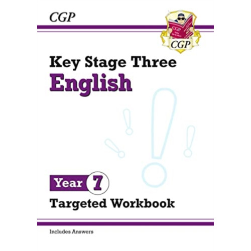 Coordination Group Publications Ltd (CGP) KS3 English Year 7 Targeted Workbook (with answers) (häftad, eng)